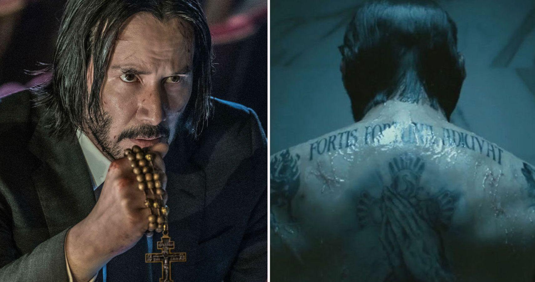 John Wick Tattoo Back