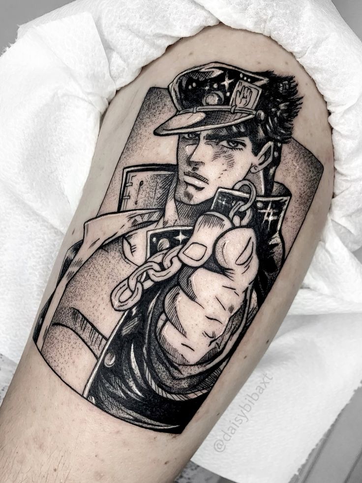 Jojos Bizarre Adventure Tattoo I Tattoo Cool Tattoos Jotaro Kujo