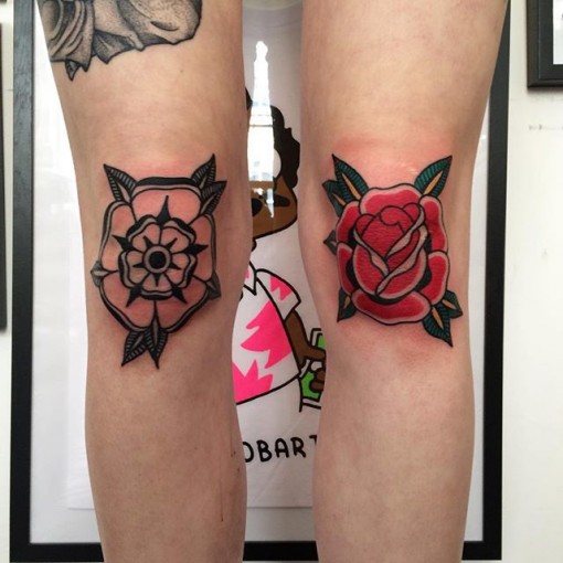 10 Inspiring Knee Cap Tattoo Ideas