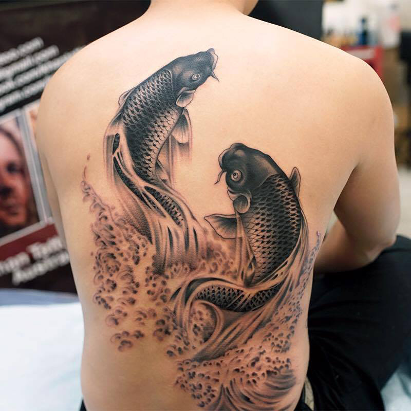 Koi Carp Tattoo Designs Ideas Meanings Images