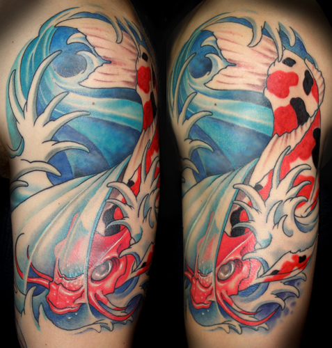 10 Steps to a Stunning Koi Sleeve Tattoo Design