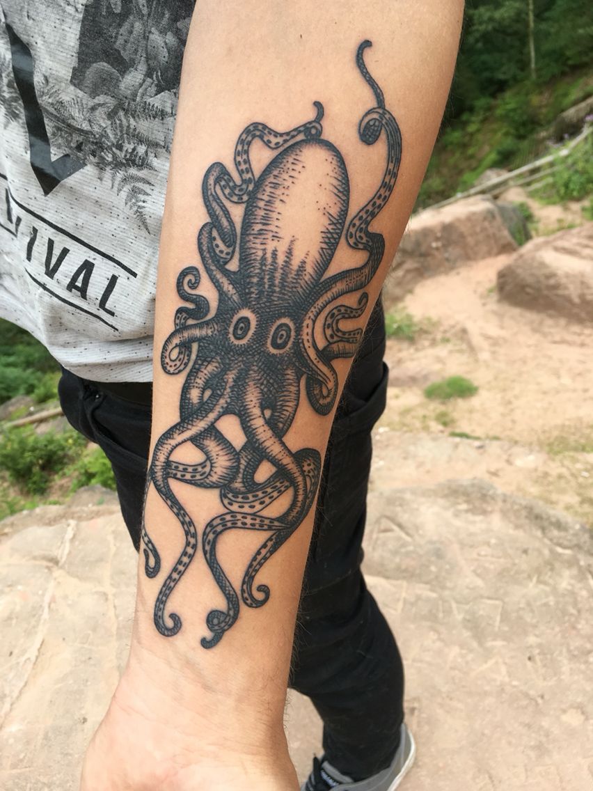 Kraken Tattoo Kraken Tattoo Kraken Tattoos