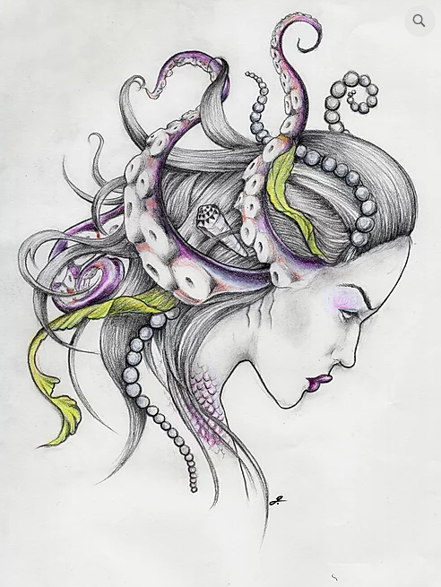 7 Lady Octopus Tattoo Ideas to Inspire You