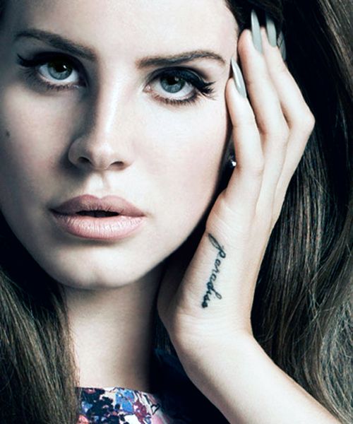 Lana Del Rey S Tattoos And Their Meanings Popsugar Beauty Uk