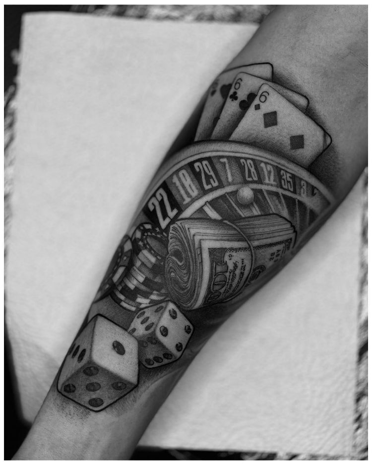 Las Vegas Themed Tattoo Ideas Tattootab