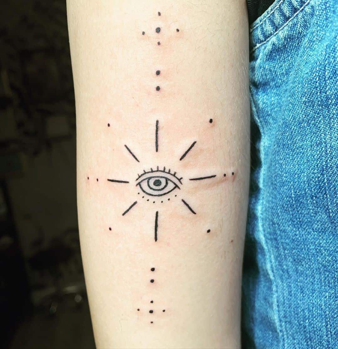 Learn 95 About Evil Eye Tattoo Small Latest In Daotaonec