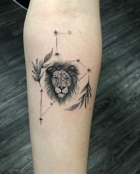 Leo Lion Tattoos Lion Forearm Tattoos Leo Zodiac Tattoos Horoscope