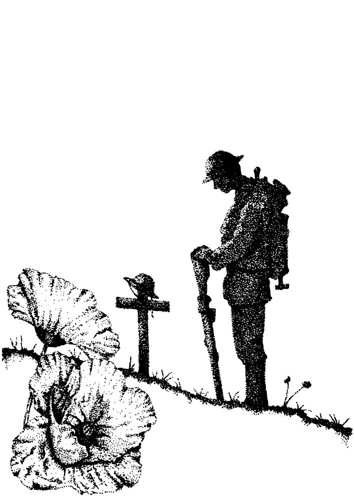 Lest We Forget Remembrance Day Art Print By Glenn Curtis X Small In 2021 Remembrance Day