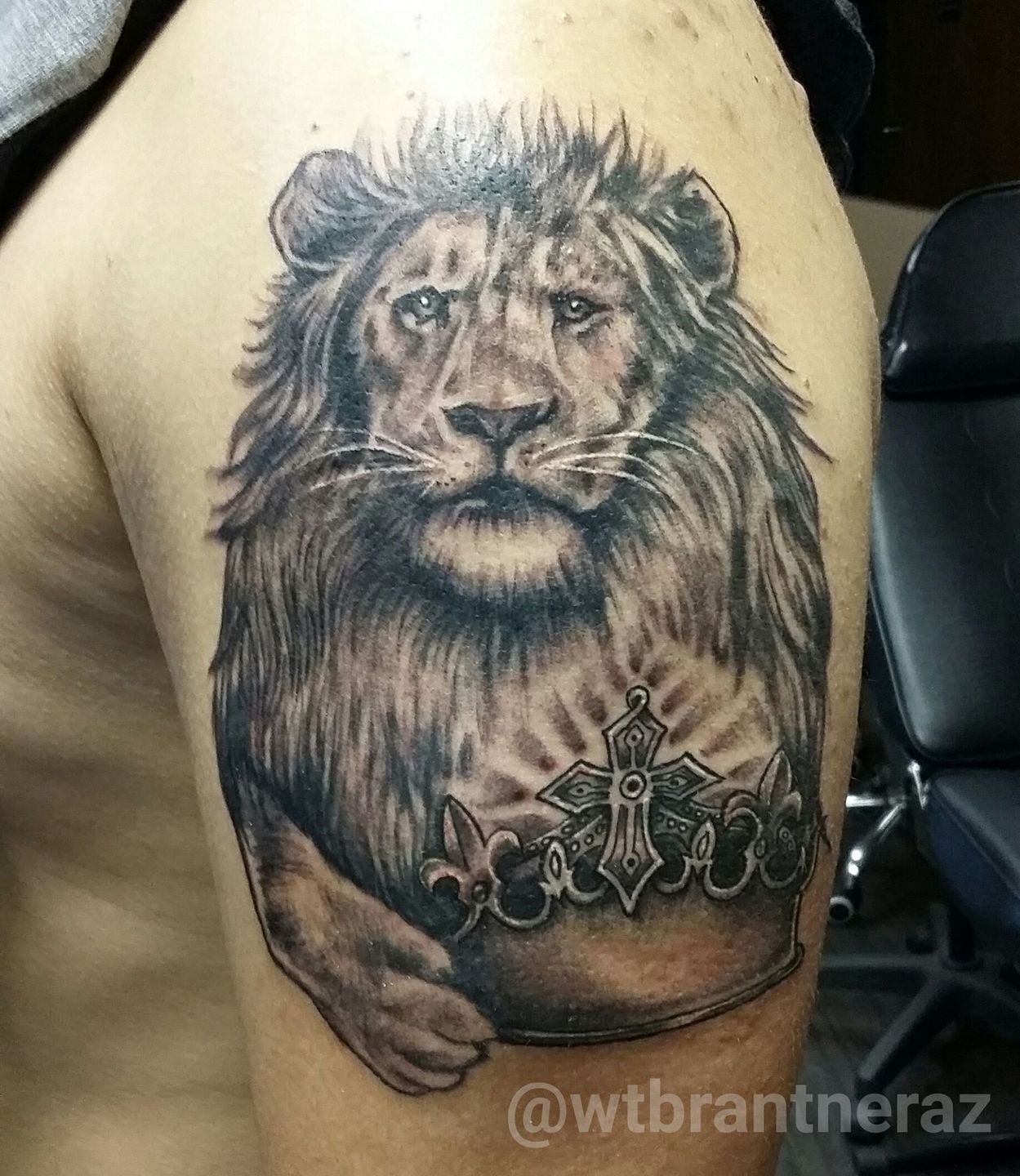 Lion King Crown Tattoos