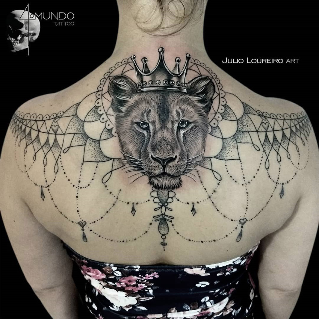 5 Ways to Design a Lioness Tattoo on Your Back