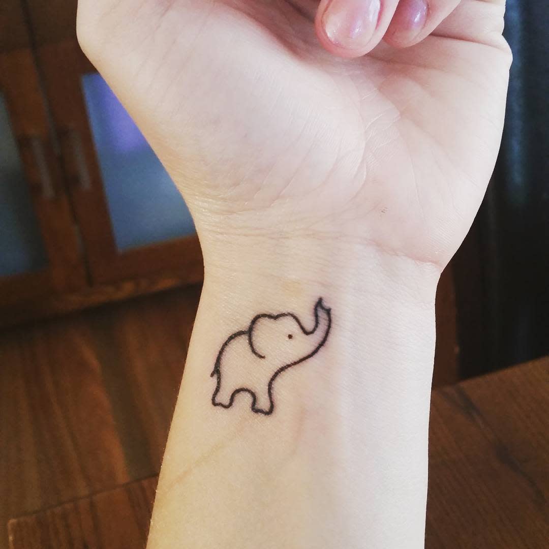 Little Elephant Tattoo