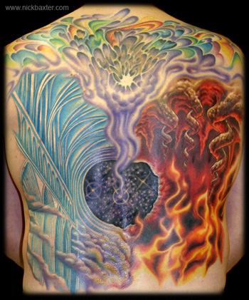 Looking For Unique Fire Tattoos Tattoos Gerry S Heaven And Hell