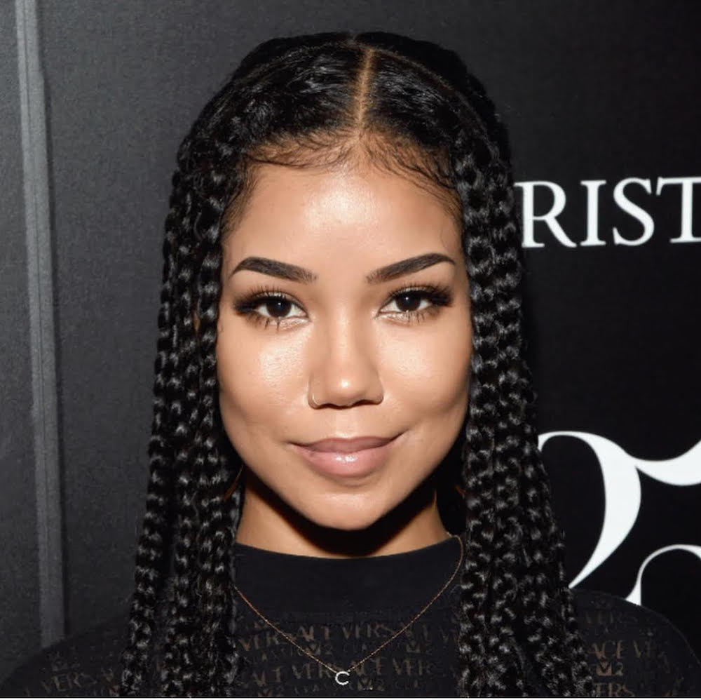 Lostinveins Long Box Braids Jumbo Braids Jhene Aiko Tattoos