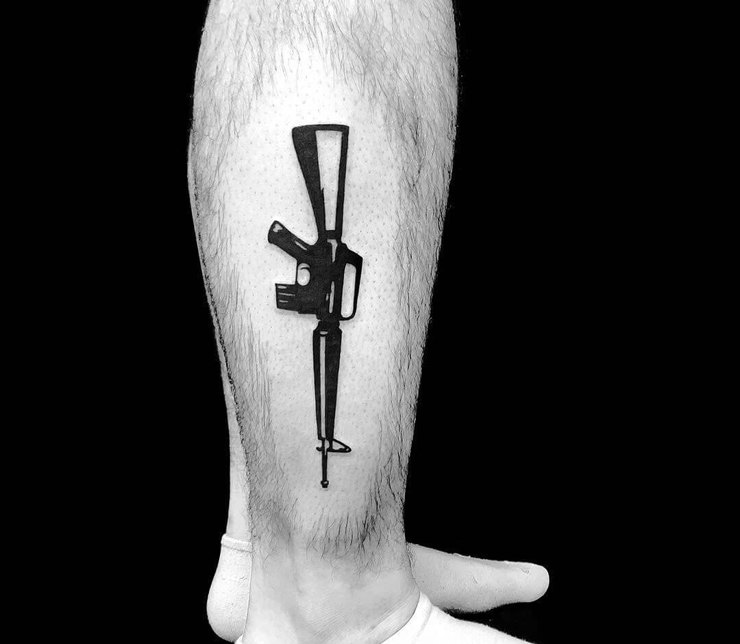 M16 Tattoo By Roy Tsour Post 29711