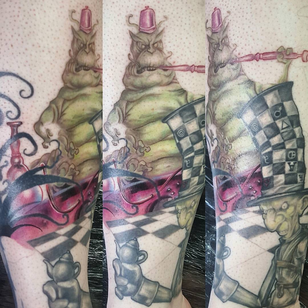 Mad Hatter Tattoo Sarah Gray Artist