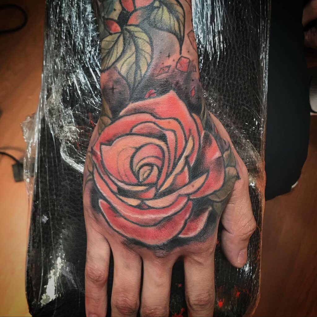 Meaning and Design of Male Rose Tattoos