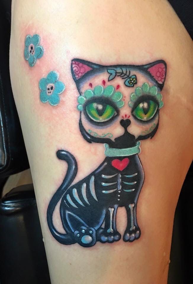 Memorial Cat Tattoo Cute Cat Tattoo Picture Tattoos Tattoos