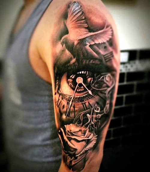 Mens Half Sleeve Tattoo Designs and Ideas