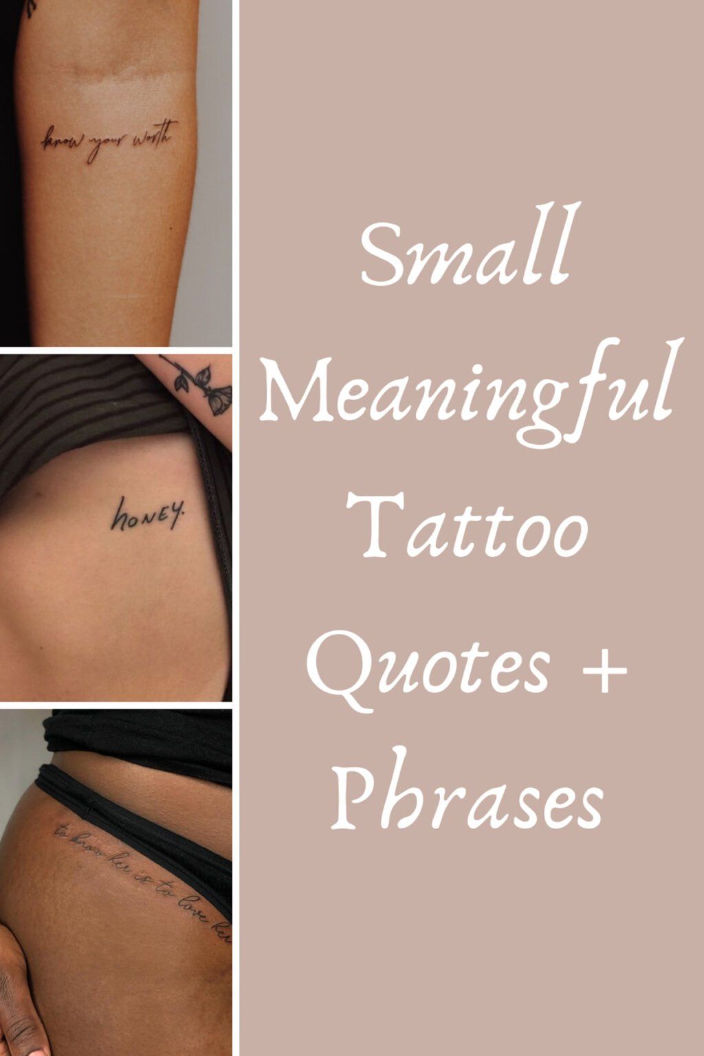 50 Inspiring Tattoo Phrases for Men