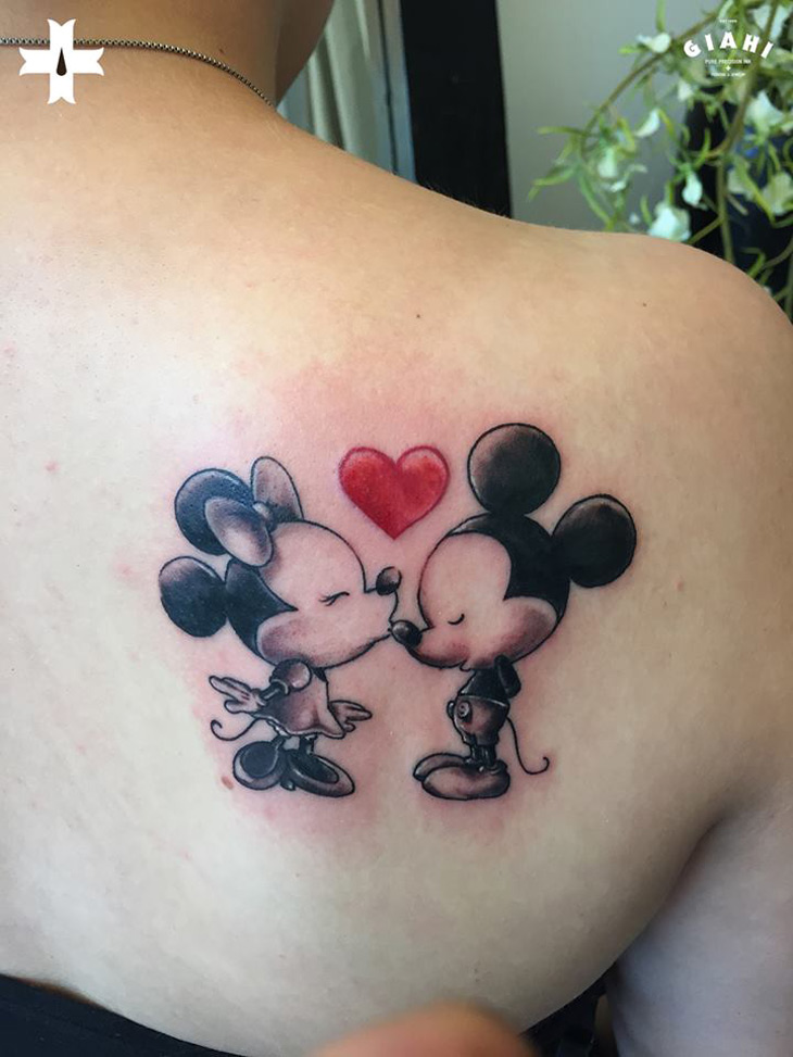 Mickey and Minnie Tattoo Ideas and Designs