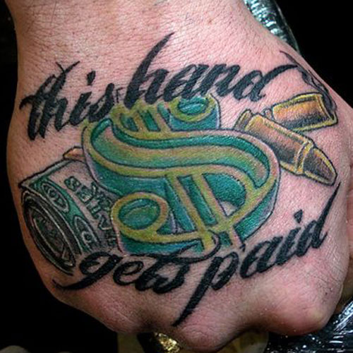 Getting Rich: The Symbolism Behind Money Sign Tattoos