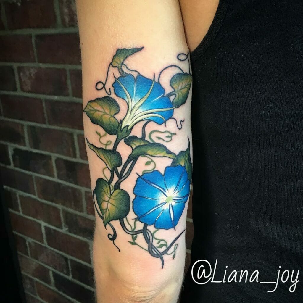 Morning Glory Tattoo Designs: Symbolism and Beauty Unveiled