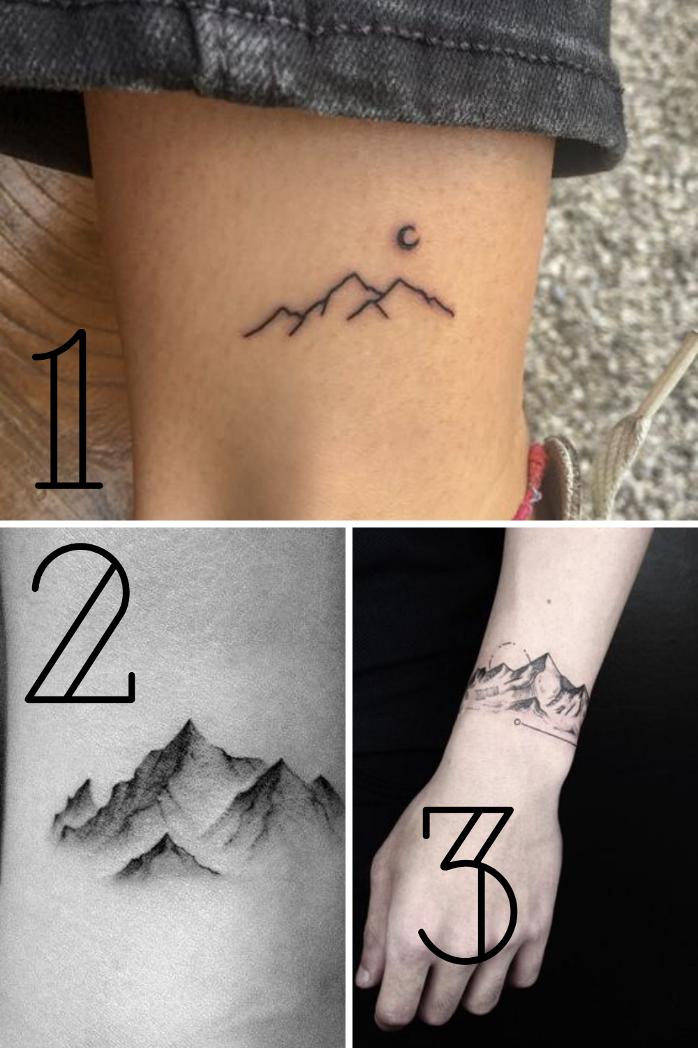 Mountain Tattoo Designs: Peak Inspiration for Body Art