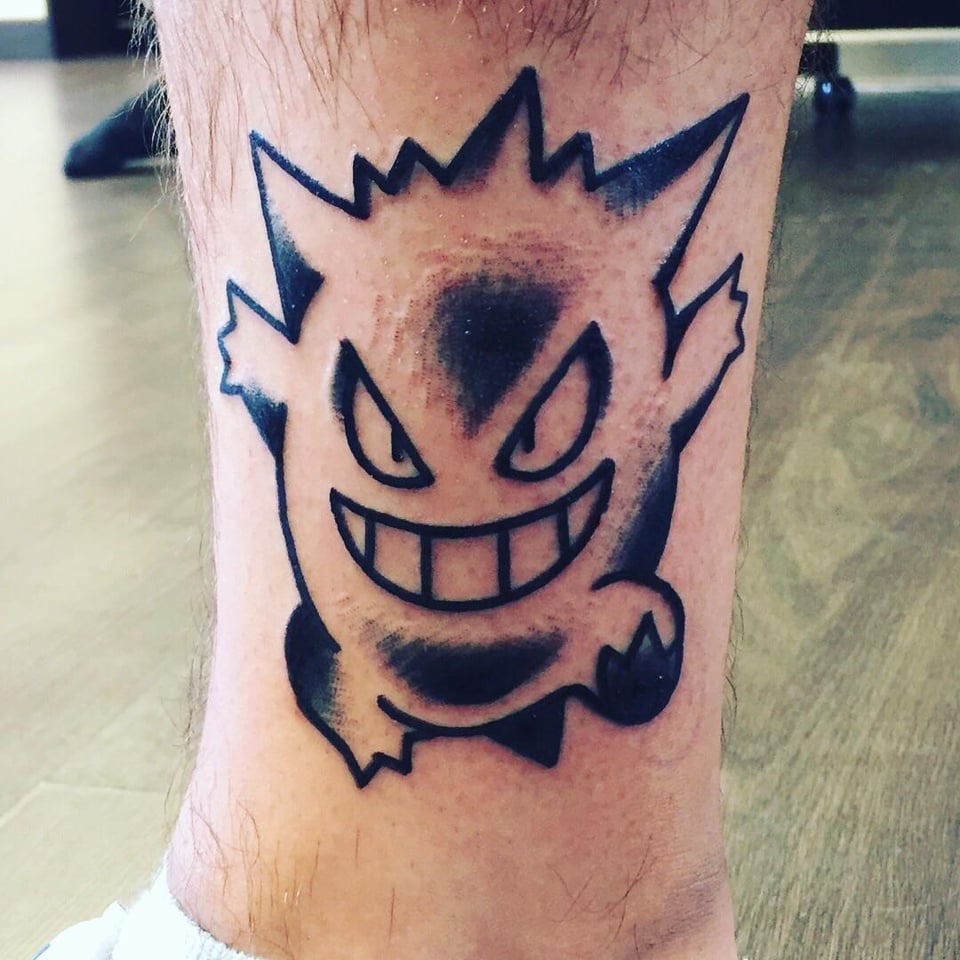 My Gengar Tattoo R Pokemon