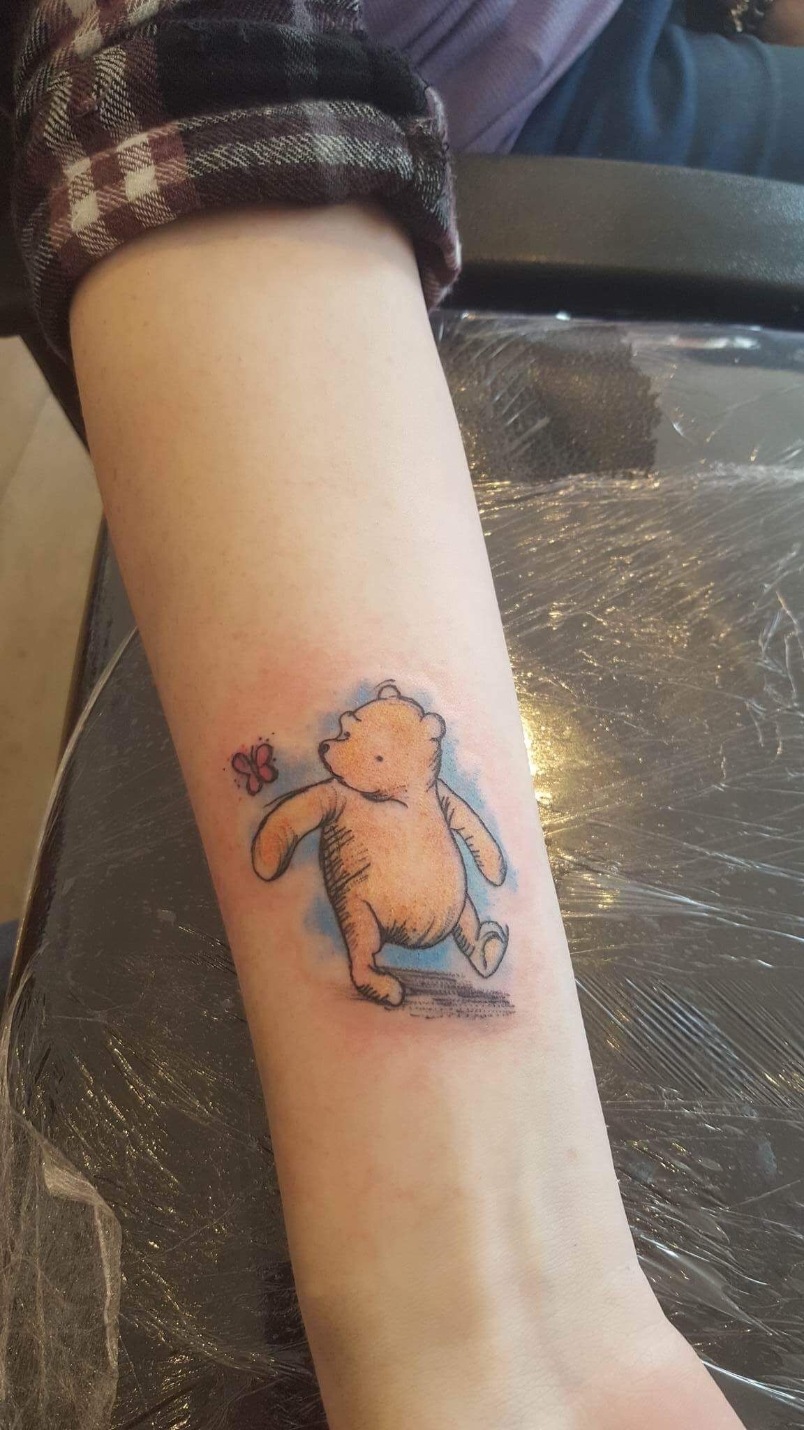 My Winnie The Pooh Tattoo 13Th April 2017 Winnie The Pooh Tattoos Disney Tattoos Tattoos