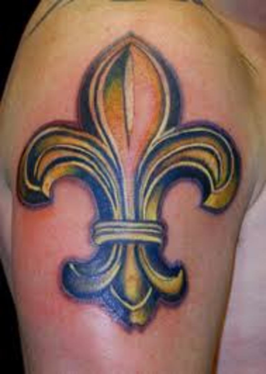 New Orleans Tattoo Designs And Meanings Fleur De Lis Tattoo Ankle