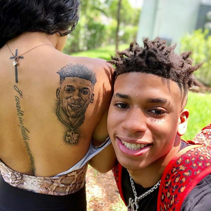 Nle Choppa And His Girlfriend Get Tattoos Of Each Other Youtube