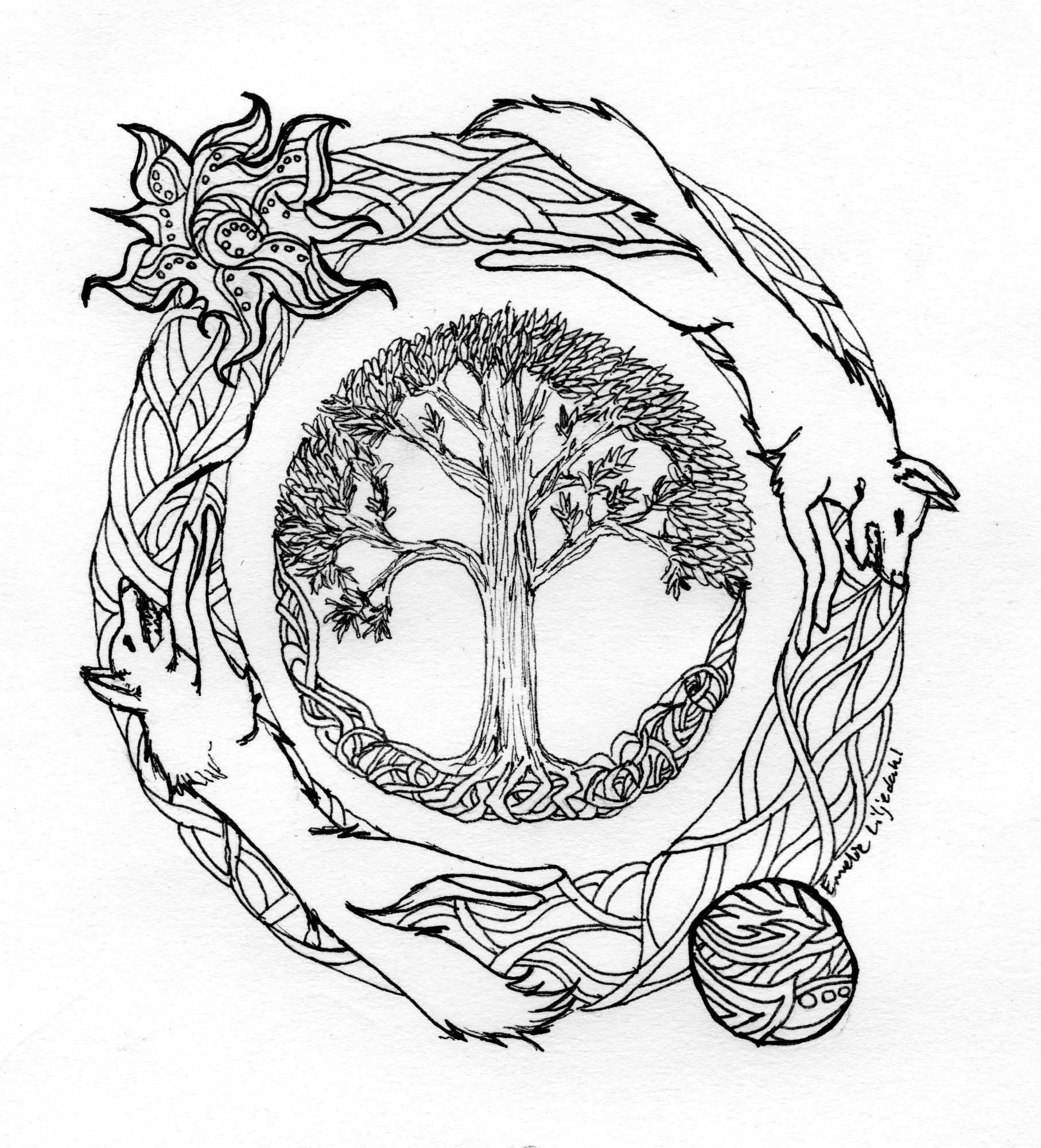 Norse Tattoo Yggdrasil Tattoo Viking Tattoo Symbol