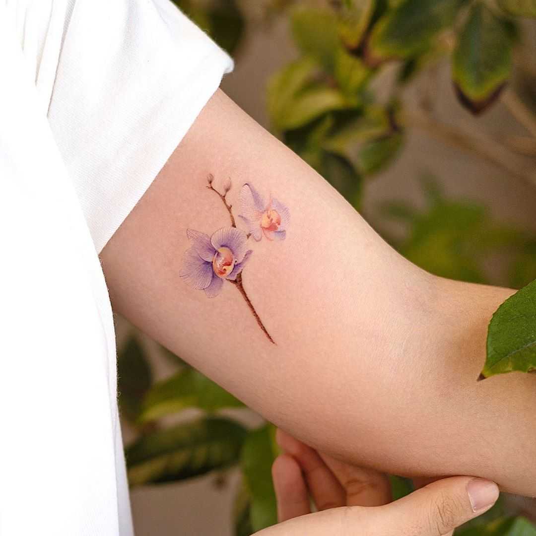 Orchid Flower Tattoo Designs and Symbolism Explained