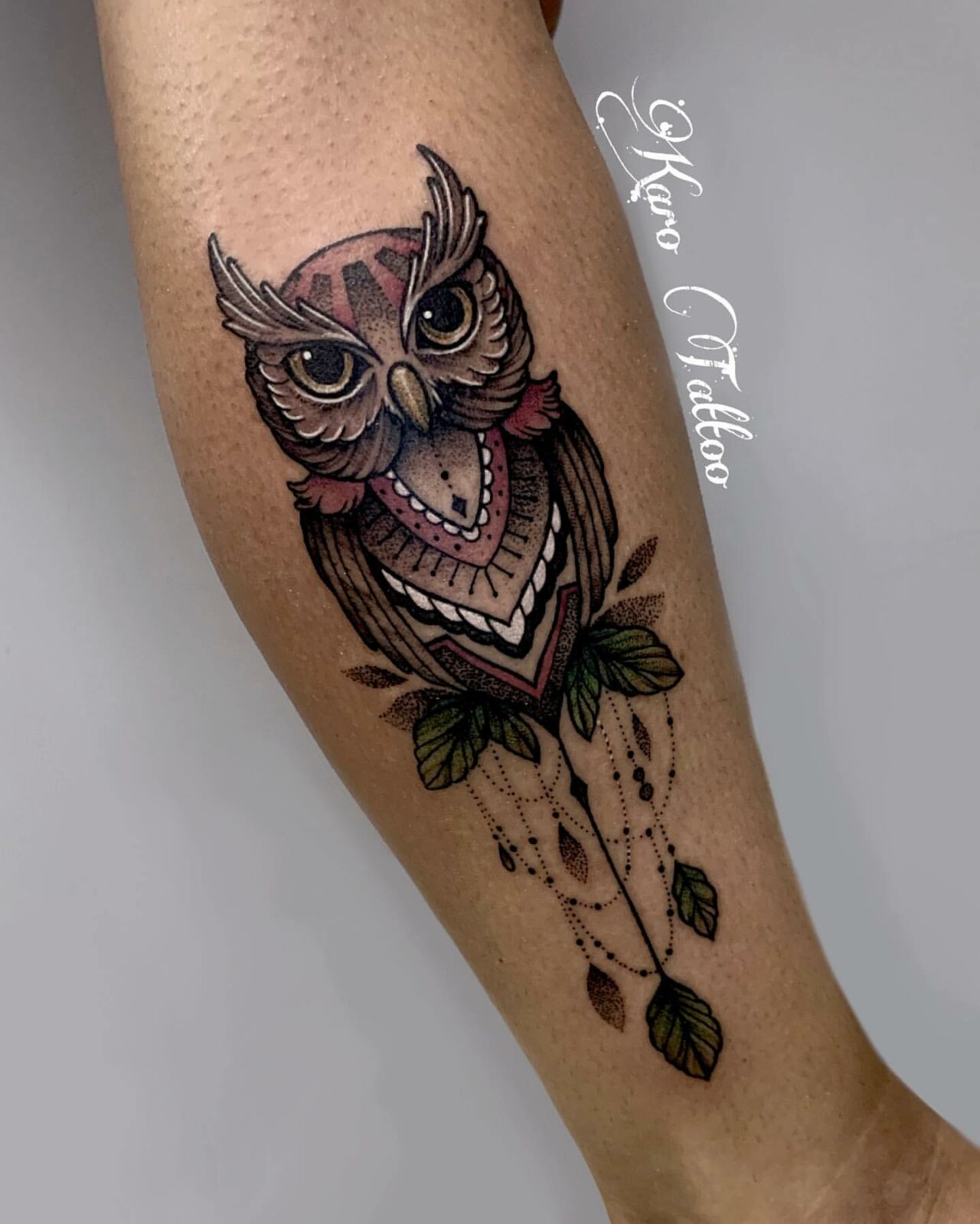 Owl Tattoo Ideas For Women Photos