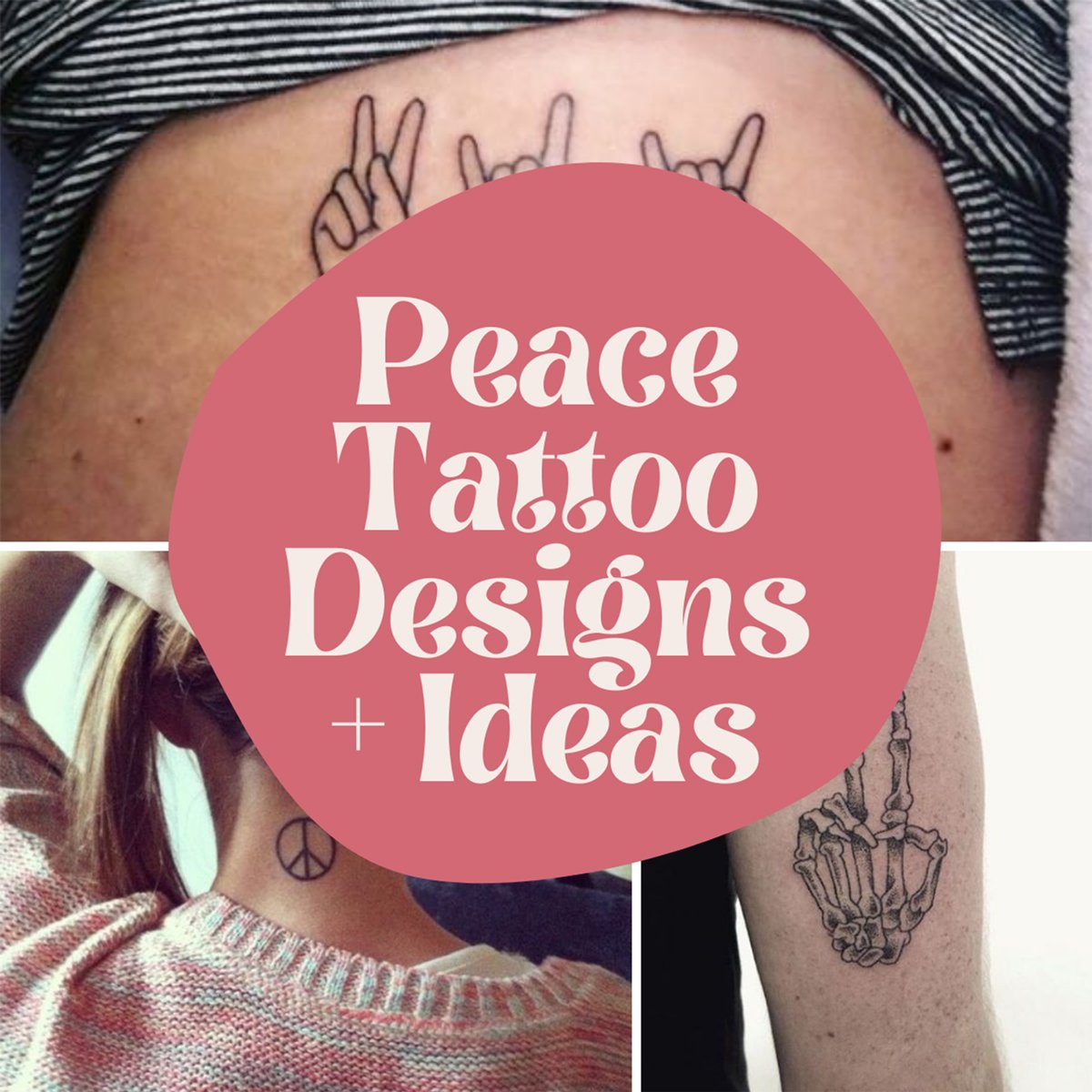 Peace and Love Tattoo Designs for a Harmonious Soul