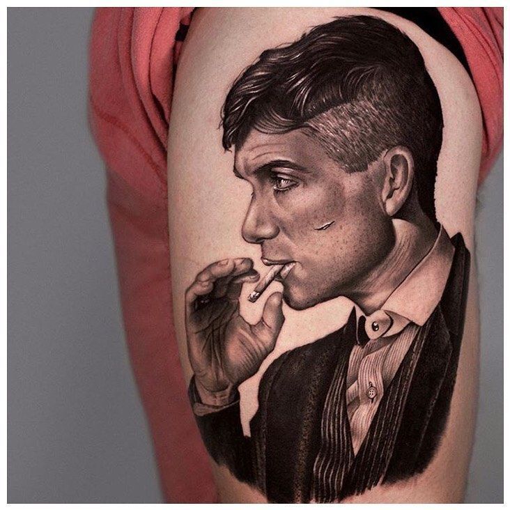 Peaky Blinders Tattoos A Modern Retro Fantasy