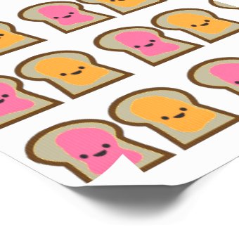 Peanut Butter Jelly Toast Temporary Tattoos Zazzle