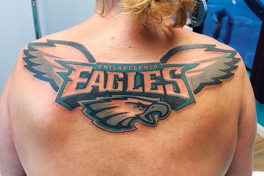 Philadelphia Eagle Tattoos