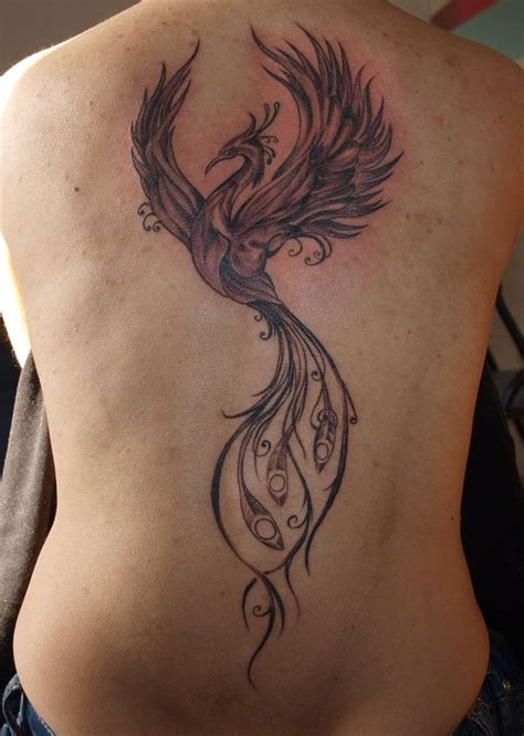 Phoenix Bird Back Tattoo For Men Phoenix Tattoo Design Phoenix