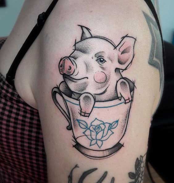 Pig Tattoo Design Pig Tattoo Tattoo Designs Tattoos