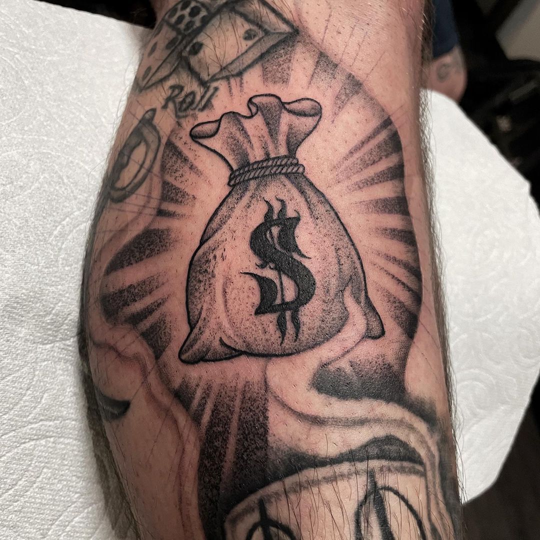 Pin By Dylan Sanchez On Tatuaje D Lar Dollar Tattoo Tattoos For Guys