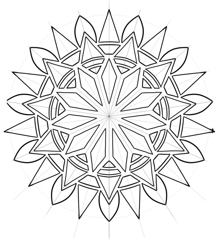 Pin By Luke Bolton On Tattoo Design Geometric Mandala Tattoo Stencil