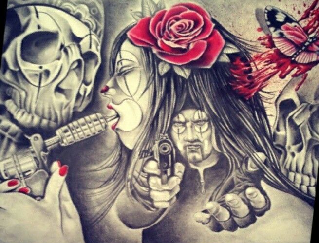 Pin By Maxi Sommerfeld On My Pixx Chicano Art Tattoos Cholo Art