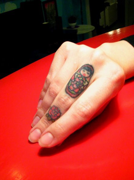 Pin By Melodi Doiron On Tattoo Ideas Russian Doll Tattoo Doll Tattoo