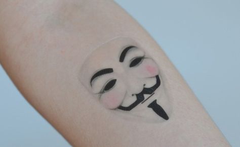 Pin On Face Mask Tattoo Designs