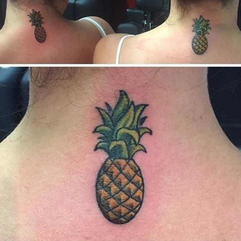 Pineapple Tattoo Getting One Piercing Tattoo Tattoos And Piercings