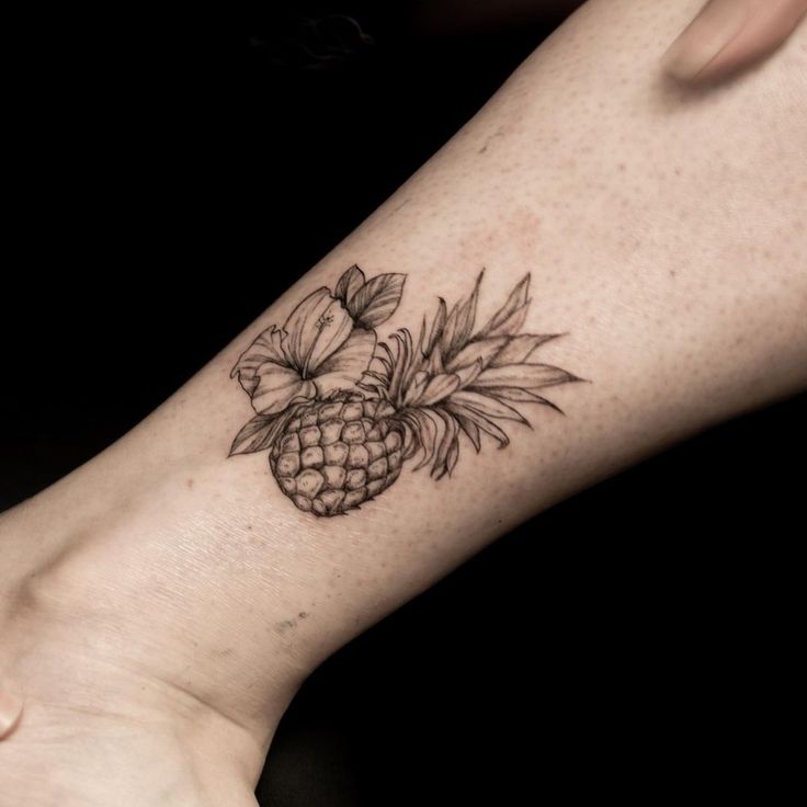 Pineapple Tattoos Are Trending Here Are Our Favorites Pineapple