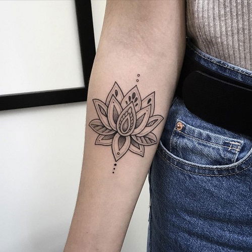 Pink Lotus Flower Tattoo Meaning