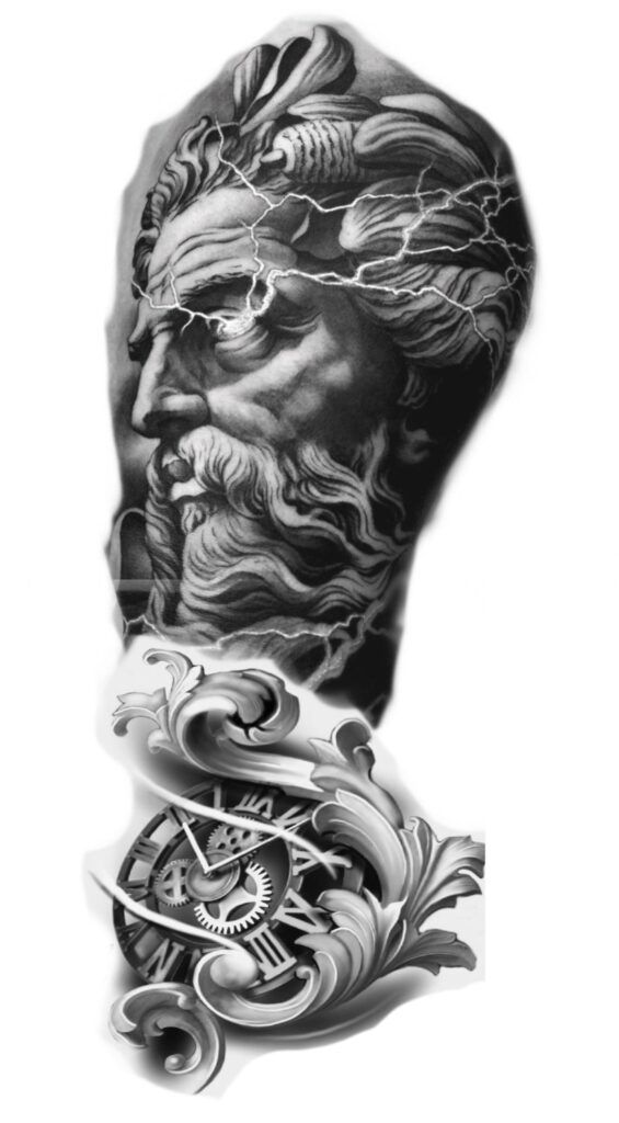 Poseidon Tattoos Meanings Tattoo Designs Ideas