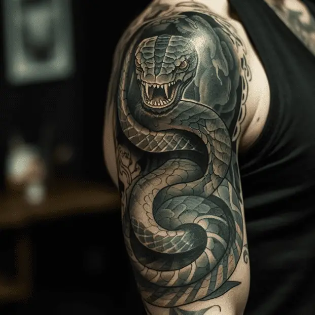 Red Snake Meaning Tattoo Embrace The Symbolic Power Inkcites